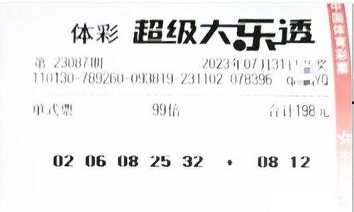 087大乐透开奖,惊喜大奖花落谁家？